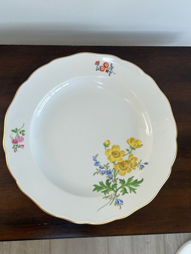 Meissen orange flower - meissen, 'orange