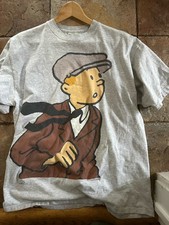 Vintage 90s The Adventures of Tintin T-Shirt Size XL