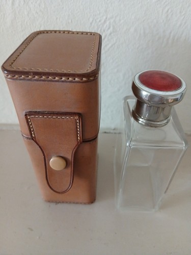Vintage red enamel top - red, glass