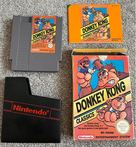 Donkey kong classics nes - donkey,