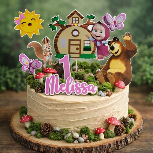 Masha and the bear - and,
