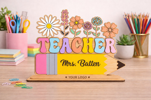 Personalised teachers gift - personalised,