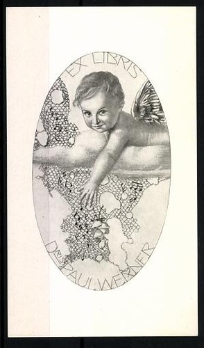 Exlibris paul werner - dr.,