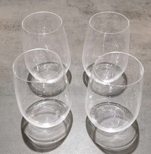 Four Riedel Stemless Wine Glasses Tumbler Good Preowned Condition