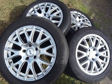 SET  OF  4 x 17inch Genuine TSW  Alloy Wheels and Tyres  5x120