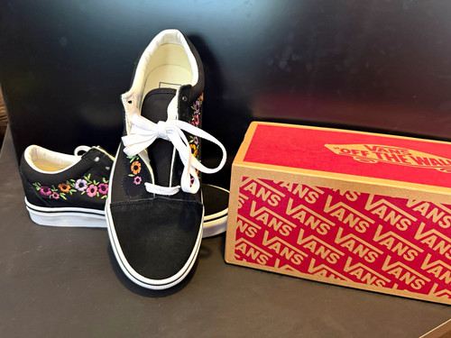 Vans old skool - vans, embroidered