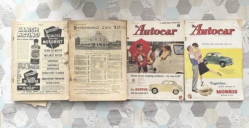 Vintage the autocar - autocar, magazines