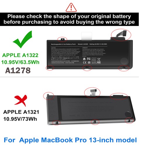 Battery for apple macbook pro - for,