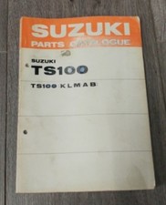 USED SUZUKI TS100 PARTS CATALOGUE 99000-91744