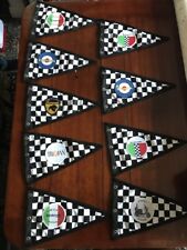 Mod Scooter Pennant Flag with woven patch