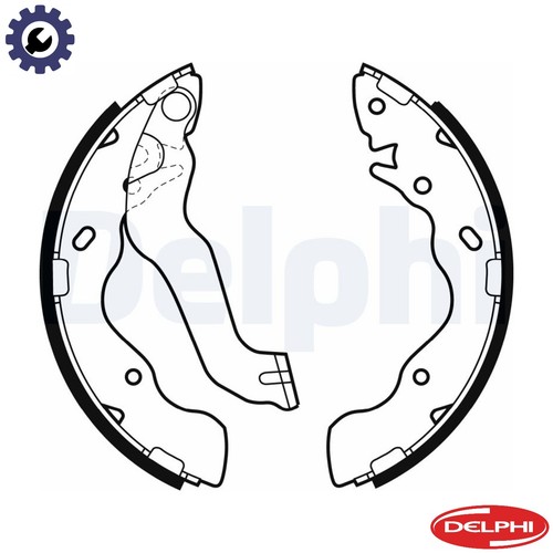 Brake shoe set ls1953 - shoe,
