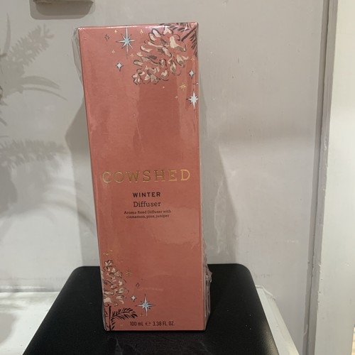 New cowshed winter - cowshed, cinnamon