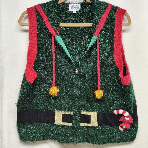 Christmas ugly hoodie - ugly,