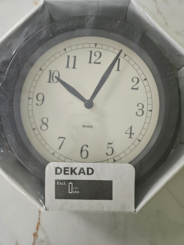 Ikea dekad clock cm black - ikea, 22.5