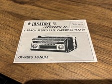 Binatone RH-88 Stereo 8 Track