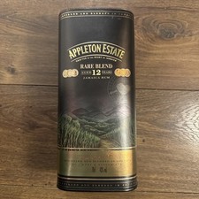 Appleton Estate Rare Blend Aged 12 Years Jamaica Rum Empty  Tin Box Only Tip Top