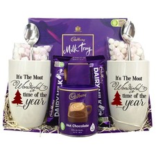 Couples Cadbury Hot Chocolate Gift Hamper Most Wonderful Time Christmas Eve Set