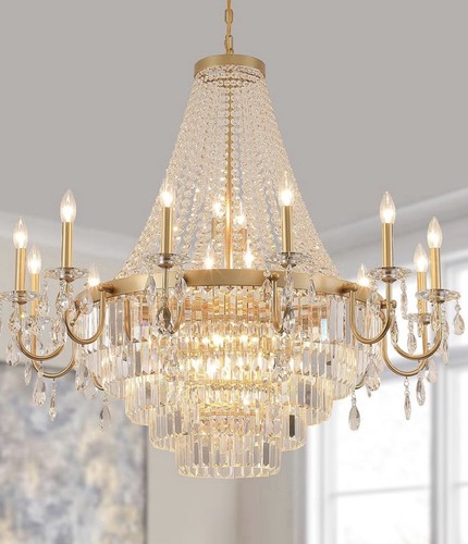 Extra large crystal gold - 40”,