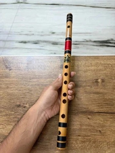 Bamboo flute natural - bamboo,