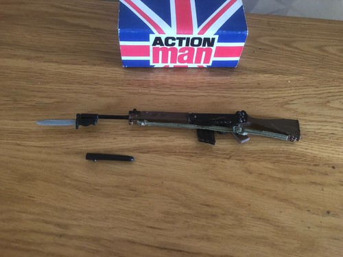 Vintage action man - vintage, rifle