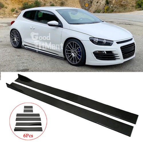 Gloss black side skirts - gloss,