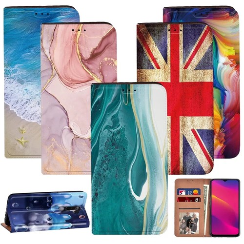 Phone leather wallet cover - leather,