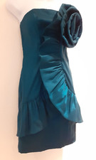 Select Woman's Sleeveless Green Bodycon Party/cocktail Dress - Size 10 uk - 38eu