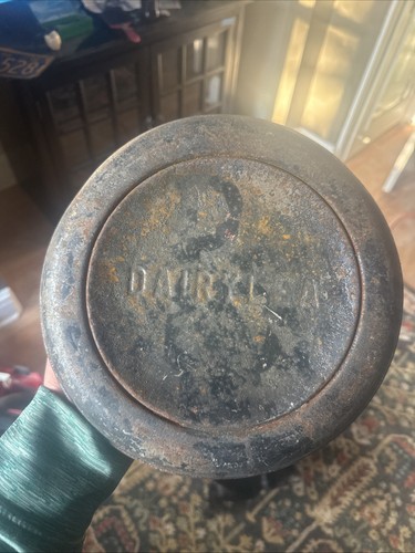 Vintage steel metal milk - ,