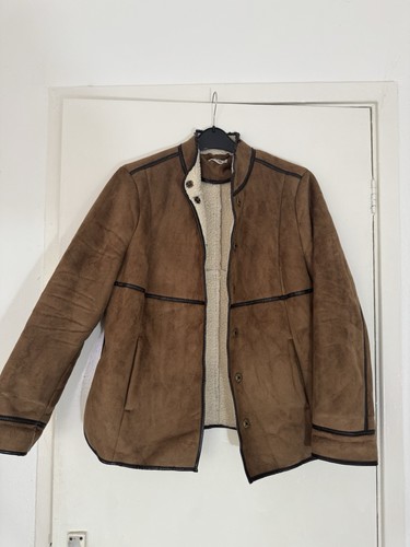 Brown faux suede - m&s,