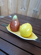 Carlton ware salt pepper - carlton, &