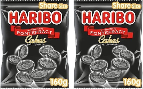 Haribo pontefract cakes bag - haribo,