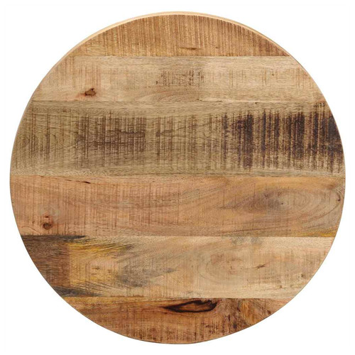 Table top round solid - round, rough