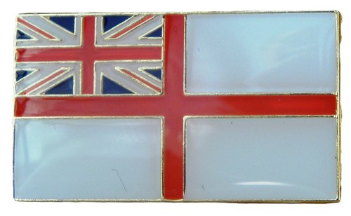 Royal navy flag pin - navy,