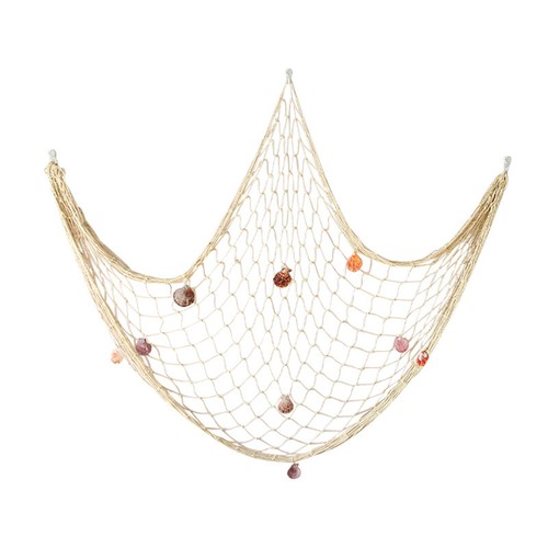 Decorative fishing net - net, wall