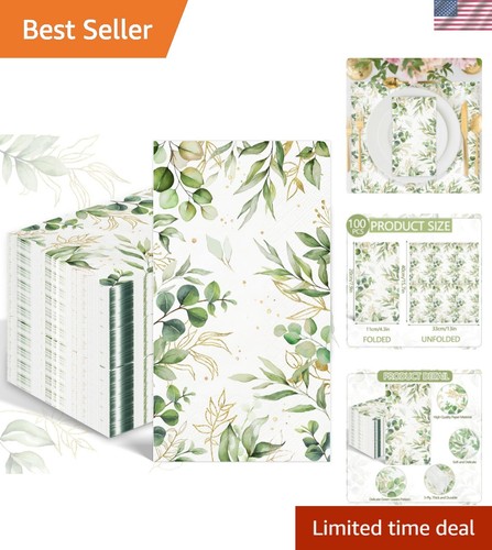 100pcs greenery paper - 100pcs,