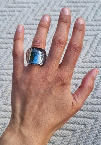 Swarovski nirvana blue faceted - blue,