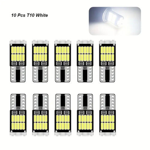 10x 501 t10 led - 501, bulbs