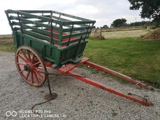 Horse drawn Antique Cornish Farm Tipping Cart