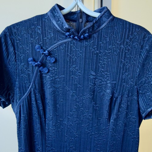 Blue flora stripped - blue,
