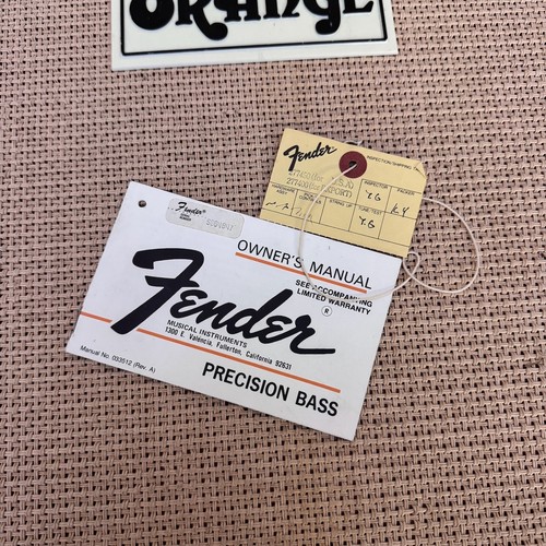 Vintage 1970s 1977 - , fender