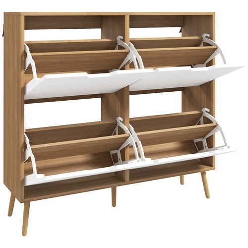 Homcom shoe storage cabinet - homcom,