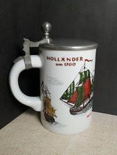 Vtg Dresden Porcelain Ship