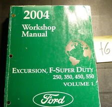 2004 Ford F550 Truck Body &