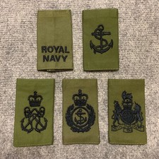 Royal Navy Olive Green Rank