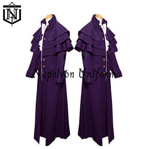 Men purple garrick cape - men,