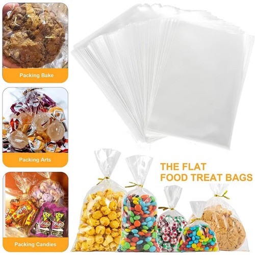 Cellophane bags clear flat - cellophane,