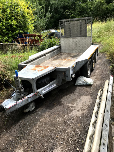 Ifor williams plant trailer - plant,
