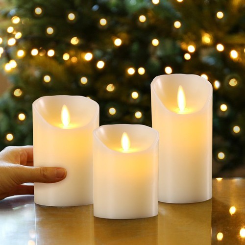3set flickering led - led, candles