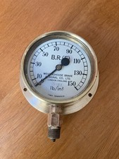 Old vintage Pressure gauge BR