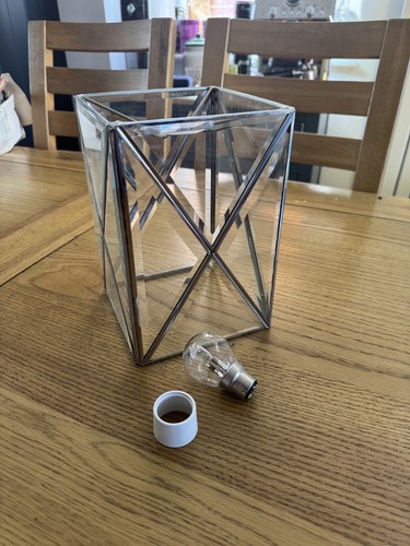 Glass lantern hall - lantern, hanging